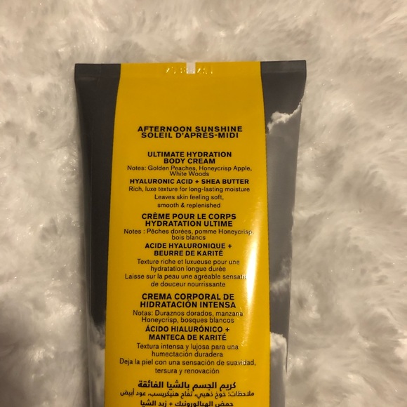 Bath And Body Works Afternoon Sunshine Body Cream New - Picture 3 of 3